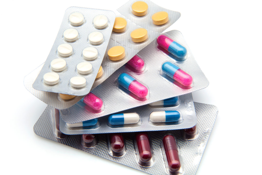 Assortment of different medications