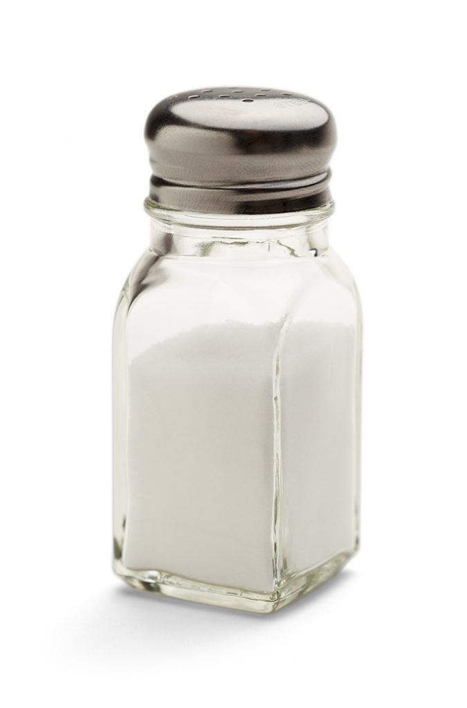 Side View of A Salt Shaker